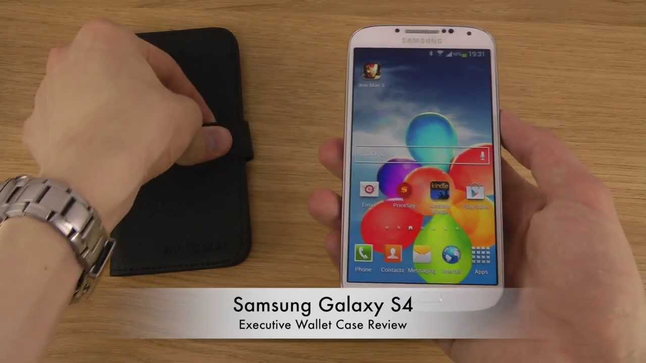 Samsung Galaxy S4 - Executive Wallet Case Review