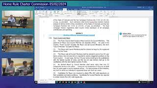 Home Rule Charter Commission 05/02/2024