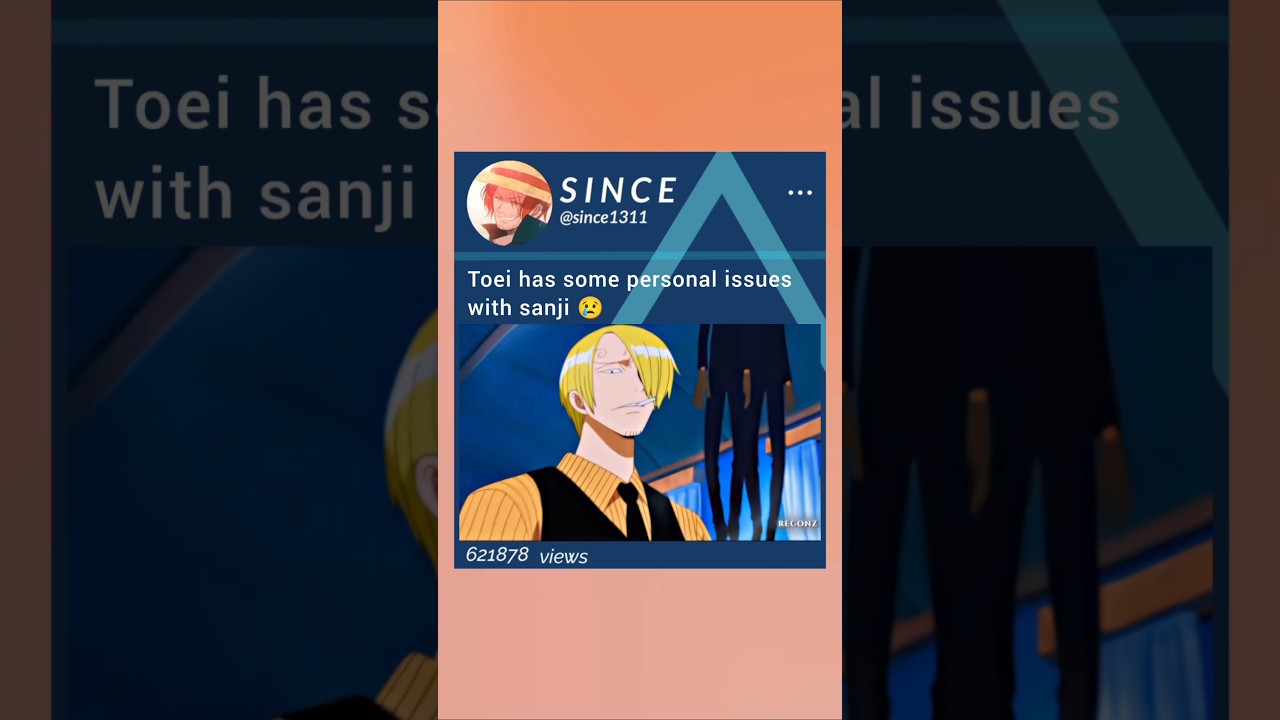 Toei did dirty with Sanji 😢 