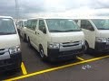 Brandnew taxfree toyota hiace minibus 15 places diesel jd europe tax free export belgium