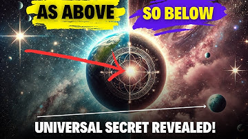 The Universal Secret: Understanding As Above, So Below 🌌✨