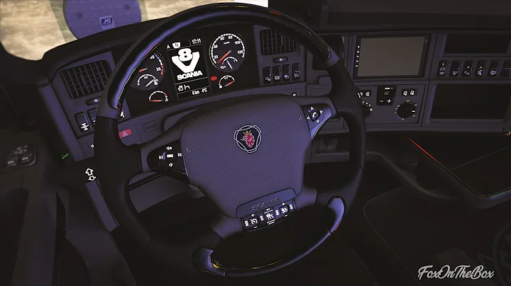 ETS2 1.43 Scania R & Streamline V8 Dashboard Computer | Euro Truck Simulator 2 Mod
