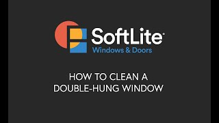 How to clean SoftLite Double-Hung Windows screenshot 5