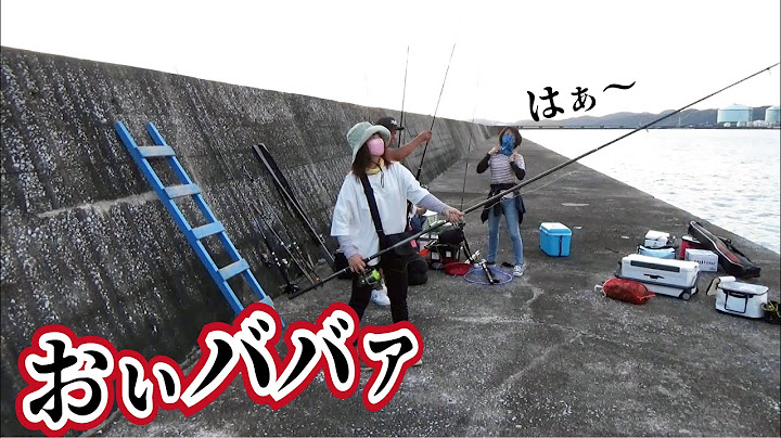 堤防に来たババァが大激怒！クソでかい怪物を２本も釣りやがった（818話目）