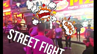 Street fight Magaluf уличная драка Mallorca real fight Spain