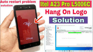 Itel A23 Pro L5006C Hang On Logo Problem Solution | Itel A23 Pro Jio Flashing All Errors Fix |