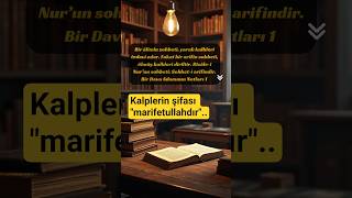 Her Organın Bir Gıdası Vardır. Zikir Ve Marifet, Kalbîn Gıdasıdır.