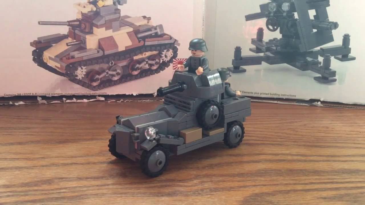 lego rolls royce armored car