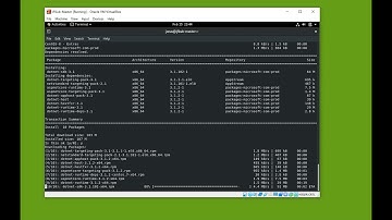CentOS dotnet core 3 1
