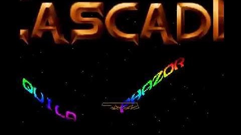 Cascade - Vector Intro - Amiga Demo