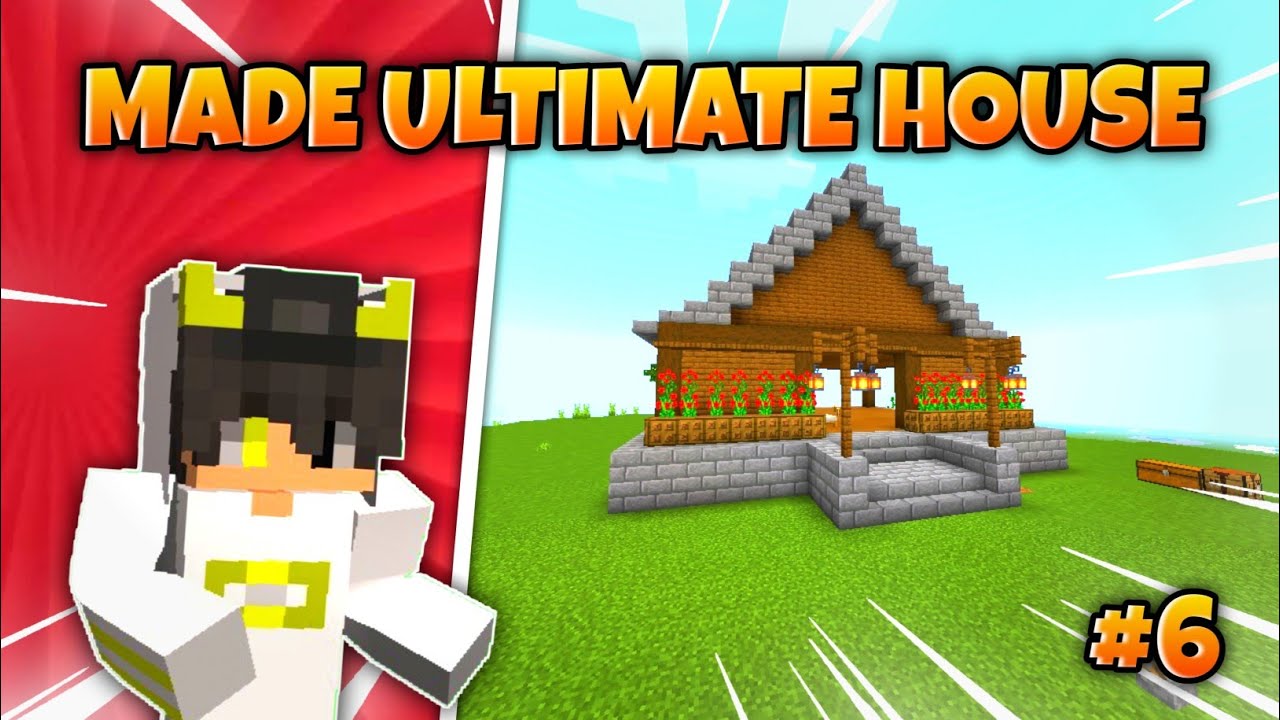 Finally I Made My House | Minecraft Pe Survival Series In Hindi | 1.19 ...