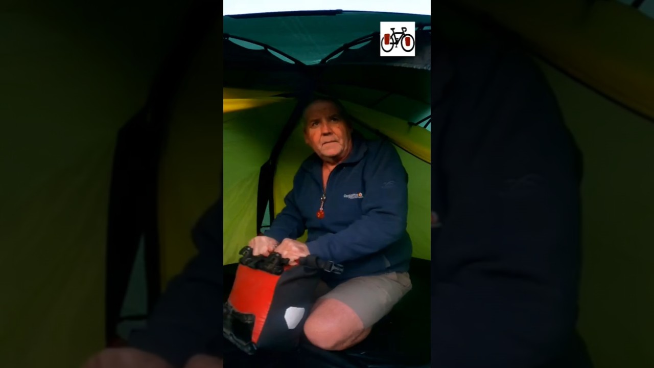 BUMPY CYCLE TOUR! Agiston Campsite via 'Pile Shoot' Route | Cycle Touring S25 E34 🚴‍♂️