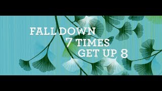 Fall Down 7 Times Get Up 8 - writing with autism