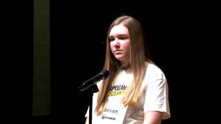 2013 Billerica Spelling Bee | Winning Words