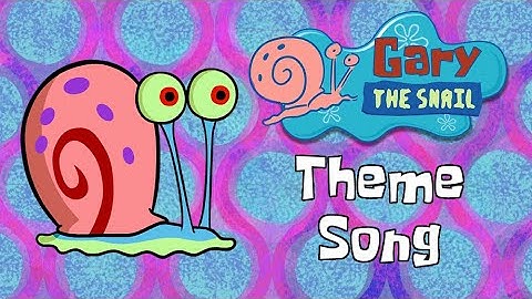 The SpongeBob Theme Song, but with GARY!!!