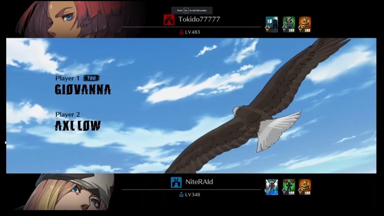 Honzo Gonzo (Giovanna) vs NiteRAId (Axl) ICFC STRIVE ASIA: Preseason Week 1 Winners Final