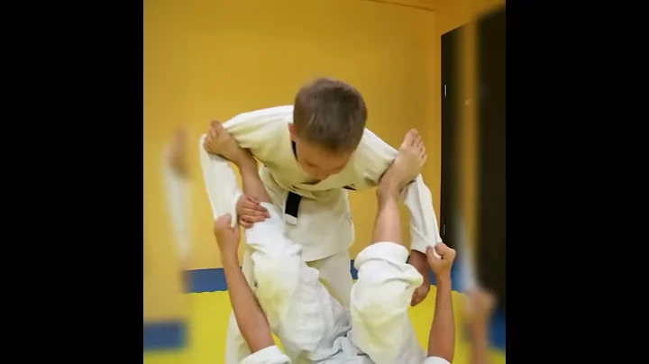 Spider guard! Ludus Kids BJJ Kazan