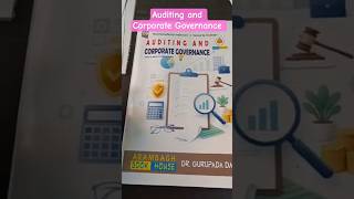 Best Book on Auditing and Corporate Governance #commercestudents #bcom #commerceeducation