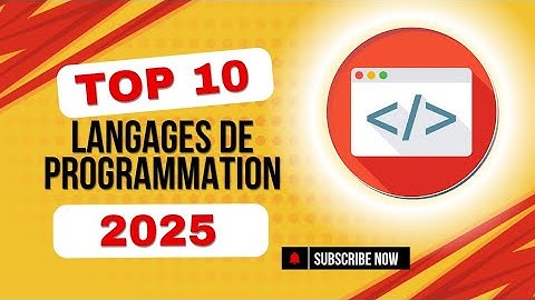 10 Langages de programmation à apprendre en 2025