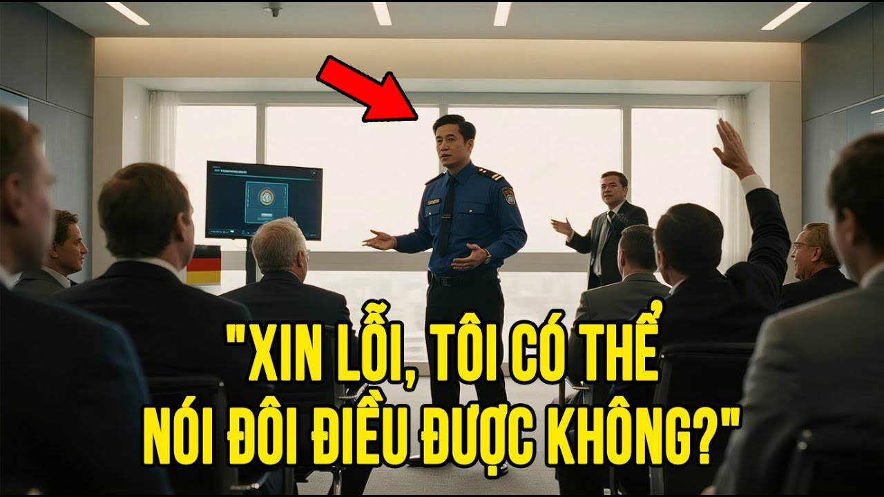 Cuộc Họp Quốc Tế Suýt Thất Bại, Anh Bảo Vệ Bỗng Nói Bằng Tiếng Đức Khiến Cả Phòng Im Phăng Phắc