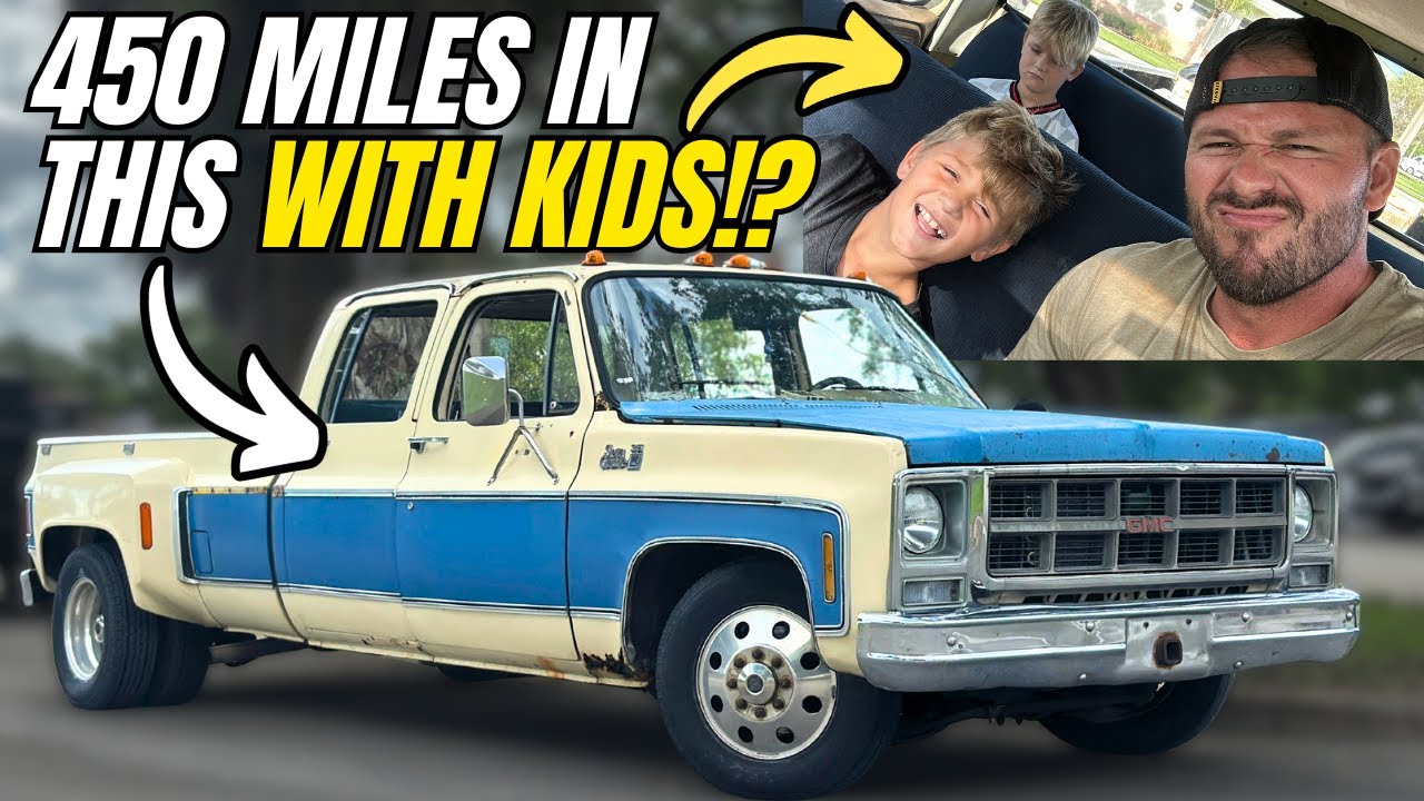 450 миль в бюджетном восстановленном большом блоке — путешествие с моими детьми!