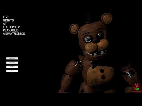 FNAF 2 Playable Animatronics Playing As Withered Foxy (No Commentary) -  Squishy Main 