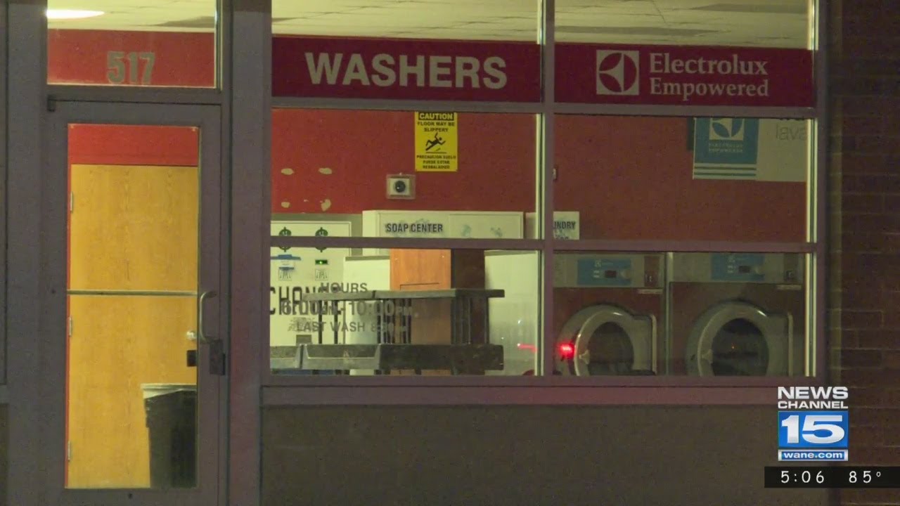 Robber hits downtown laundromat YouTube