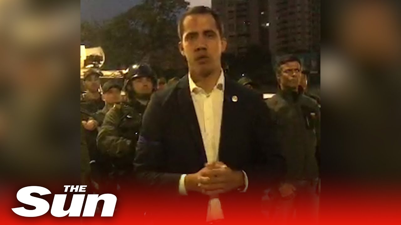 Venezuela coup: Guaido calls for 'military uprising' (English)