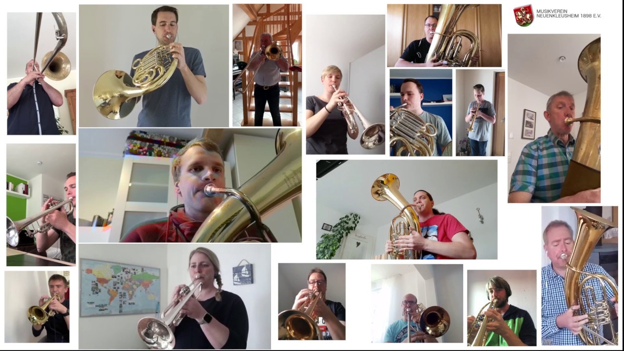 Geschwindmarsch nach Motiven aus Quadrillen (118) - Musikprojekt des Musikvereins Neuenkleusheim 💚❤️