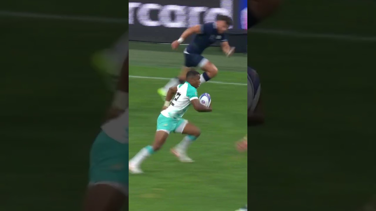 【ラグビー】来季日本にやってくるグラント・ウィリアムズの爽快ラン🇿🇦😍 #RWC2026