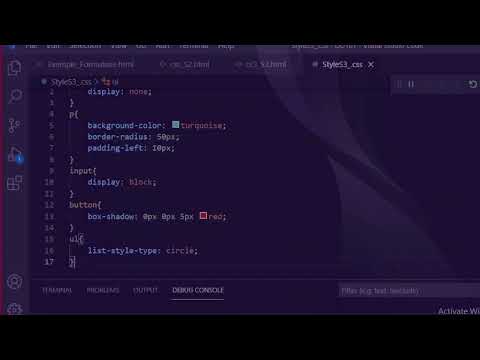 Cours css3 ( Vidéo 22) : styler les listes