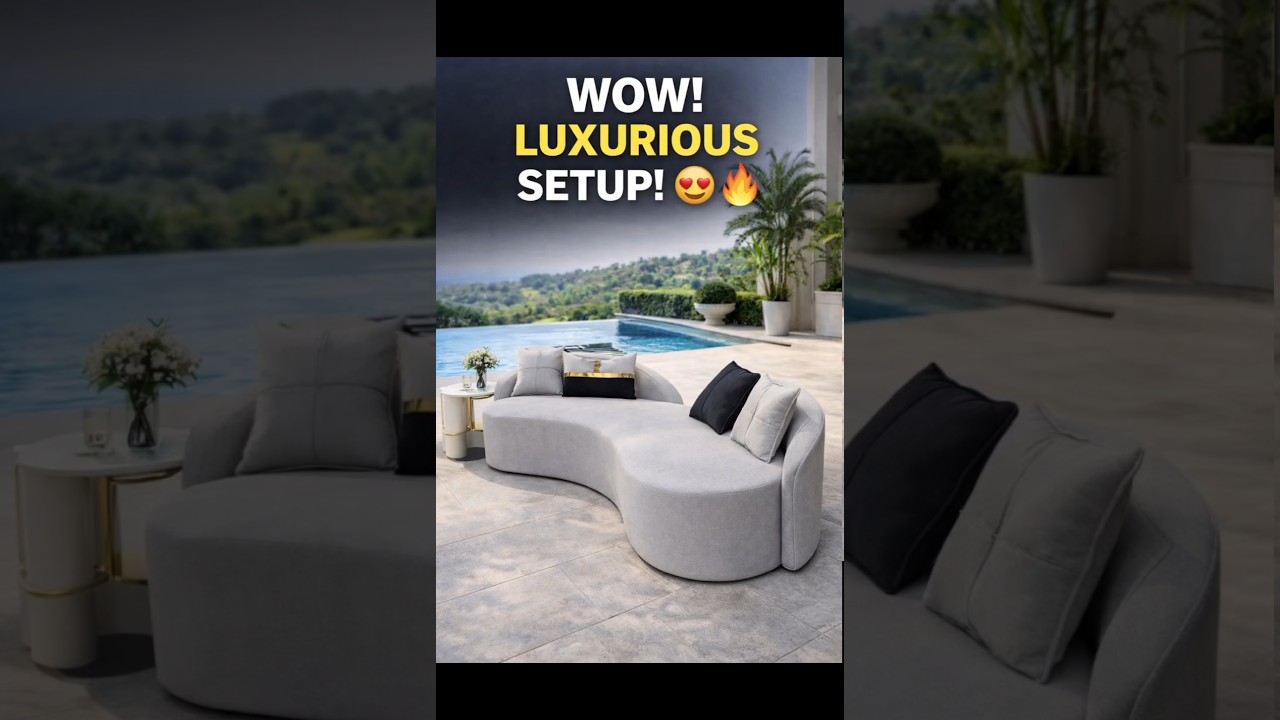 Luxury Sofa Making Process | From Structure to Foaming to Final Premium Finish 😍