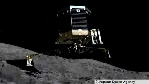 Rosetta Spacecraft Comet Landing - BBC World News - November 12, 2014
