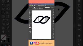 Simple Frame Design in Adobe illustrator #shorts Profile
