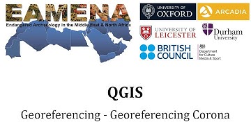 GIS 2.3.3 QGIS - Georeferencing (Georeferencing Corona)
