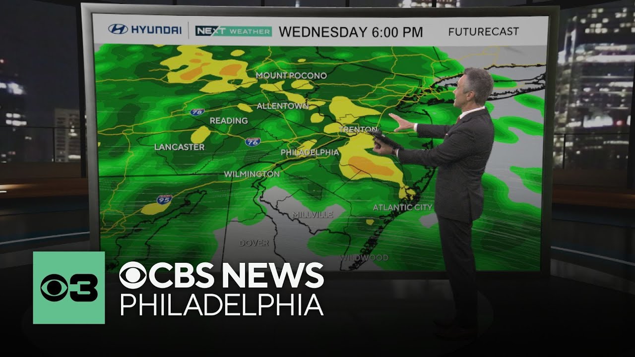 Chilly and rainy Wednesday in Philadelphia area, warmer temps on the ...