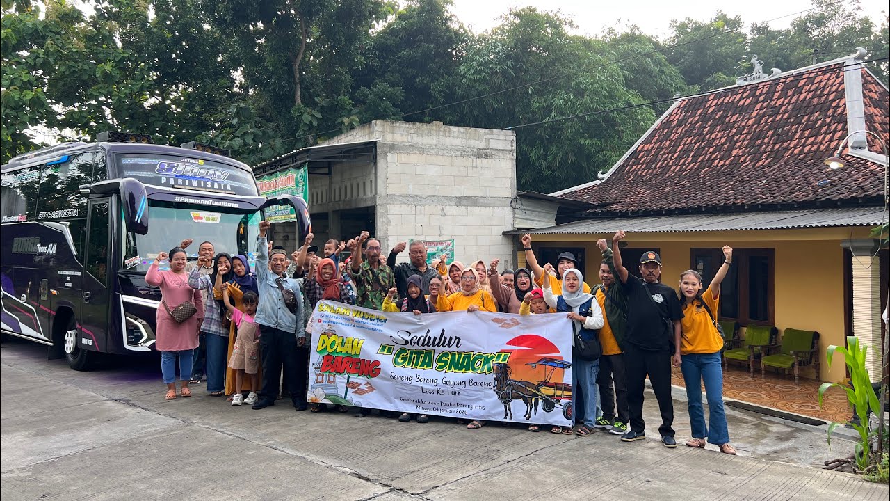 Dolan Bareng Keluarga Besar Sedulur Gita Snack Goes To jogjakarta 