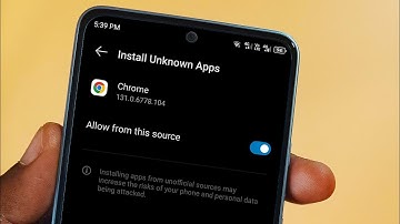 Hoe u de installatie van onbekende apps kunt toestaan ​​- Apps van onbekende bronnen