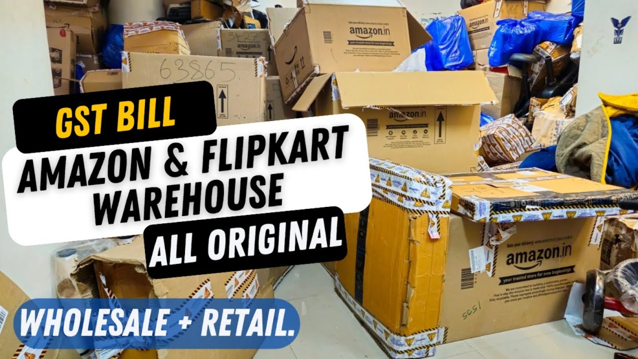 Amazon & Flipkart Overstock | Wholesale & Retail Deals Warehouse in Mumbai Market | Best Prices!
