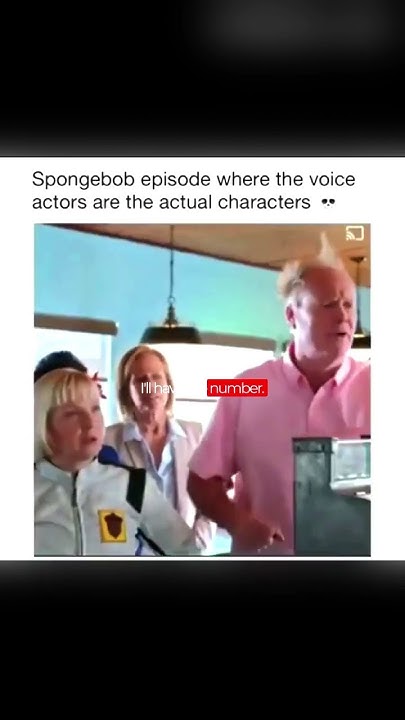 Spongebob Episode Where The Voice Actors Are The Actual Characters