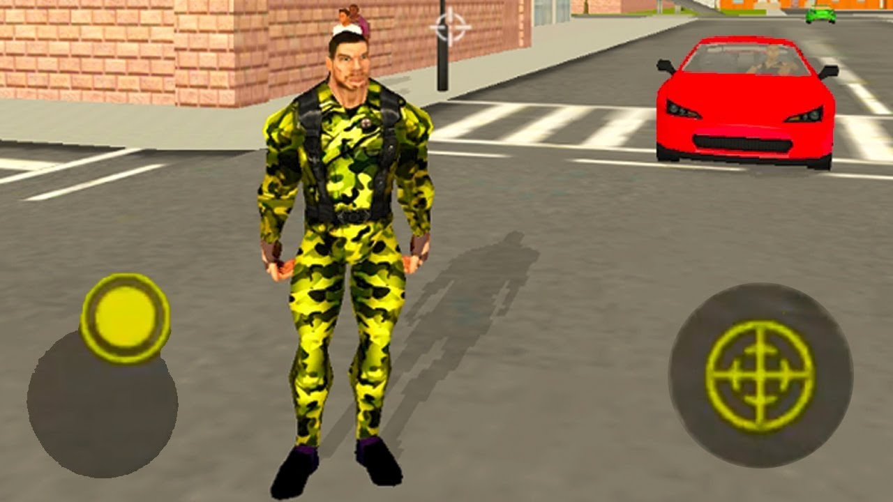 Army Superhero Rope Hero Vegas City Gangstar Mafia Fight To Survive