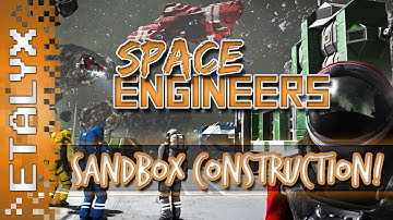 Space Engineers - Sandbox Multiplayer Space Building! (Small Ship Build)