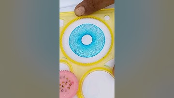 How many rotations did the pen make in total? ?? #spirograph #satisfying #shorts #2024