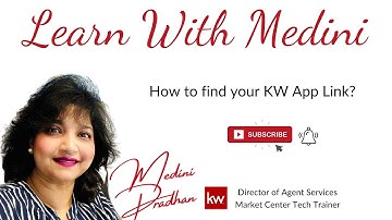 How to find your KW App Link?