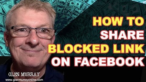 How to post, share or send a blocked url on facebook easily working latest safe trick 2020