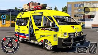 Mobile Minibus Simulator – Offroad Van Driving 3D | Android Gameplay screenshot 1