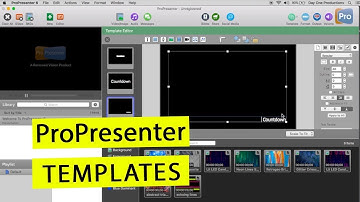 ProPresenter Templates
