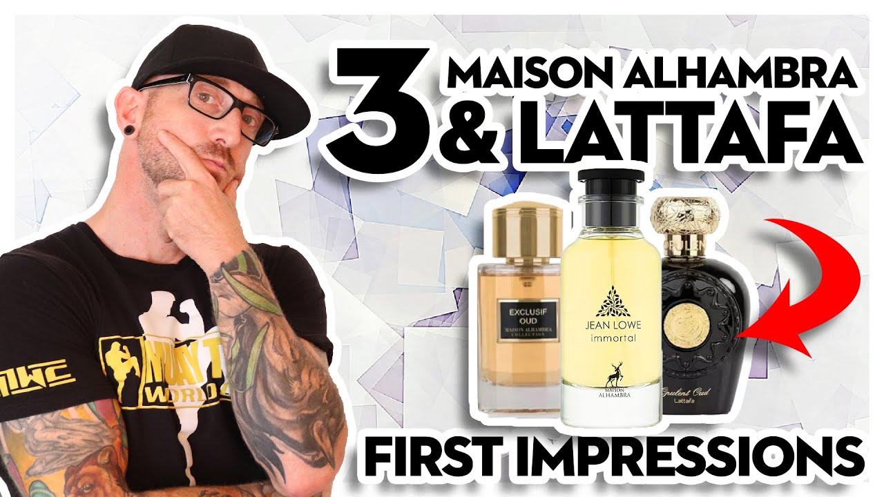 3 MAISON ALHAMBRA & LATTAFA Fragrances Unboxing feat. Jean Lowe