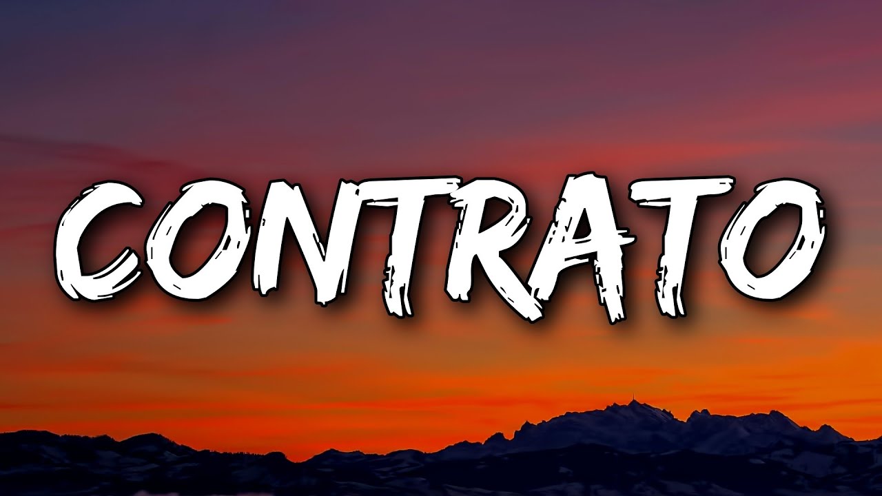 Maluma - Contrato (Letra/Lyrics) - YouTube