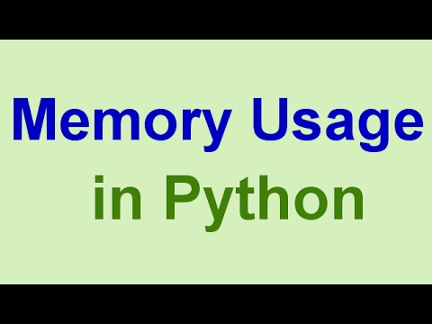 Python Tips & Tricks: How to Check Memory Usage - YouTube